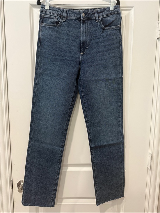 Joe's Jeans Denim - Joe's Jeans Women's High-Rise Straight Jeans Indigo Worn Size 30 NWT
